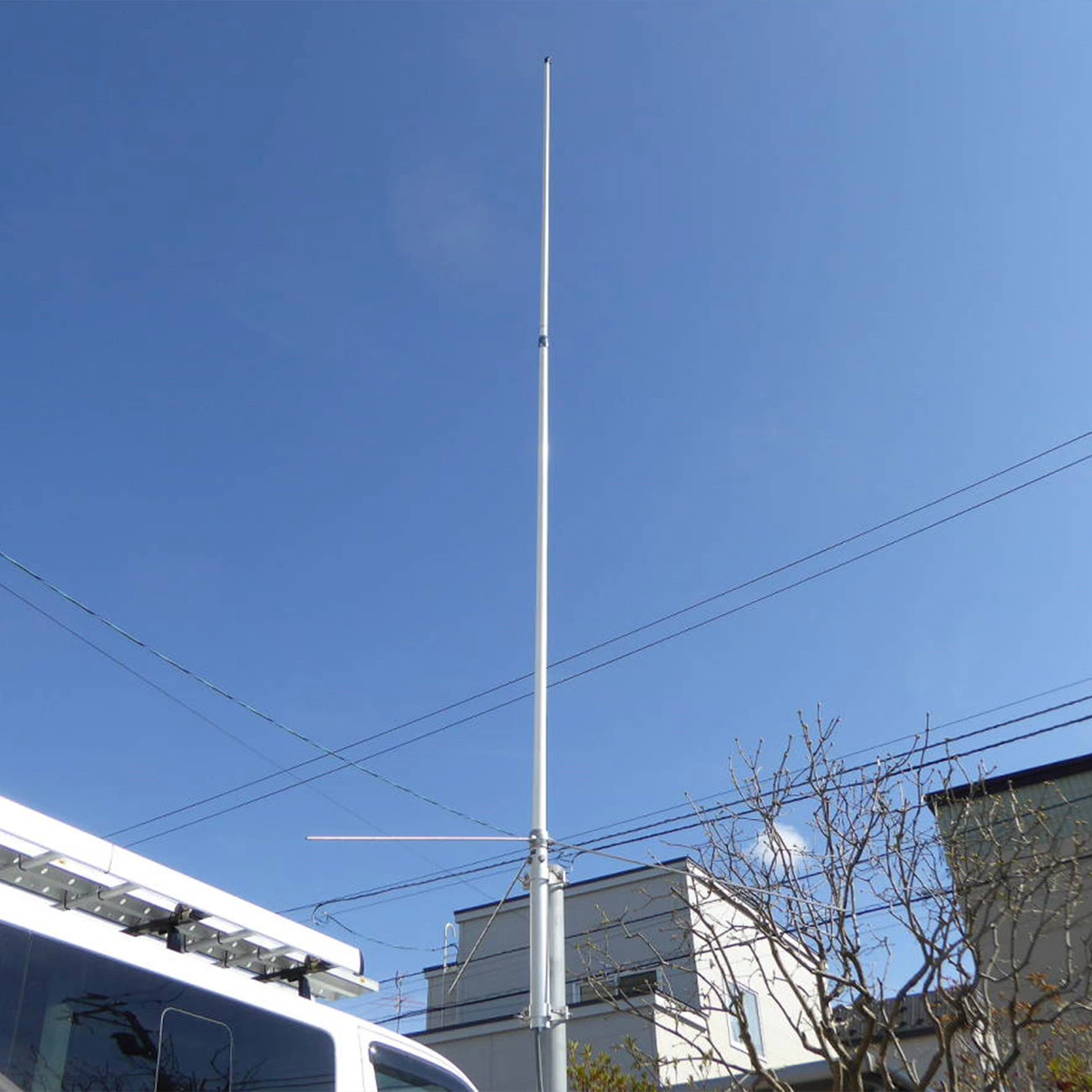 Base Station Antenna High Quality Tri Band 144 430 1200mhz Vhf Uhf