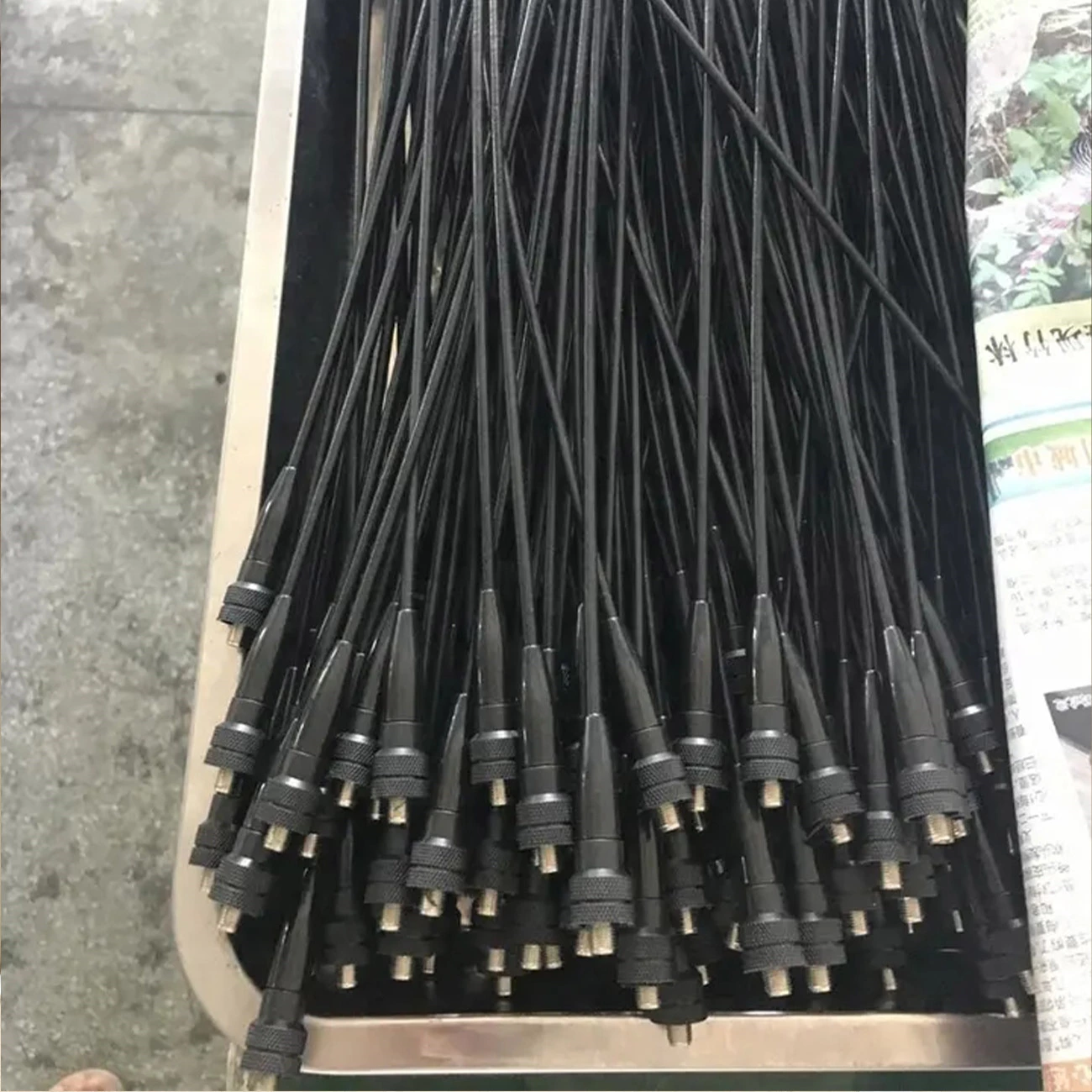 136-174MHz VHF Portable Ham Amateur Radio Antenna Flexible Mobile Car Antenna SMAS Made ABS Rubber KenwoodS Mobiles