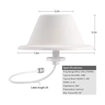 Ceiling Antenna 4G LTE 698-2700MHz 4G 5G Antenna 3.5dBi Omni Promotes IoT Application Industries