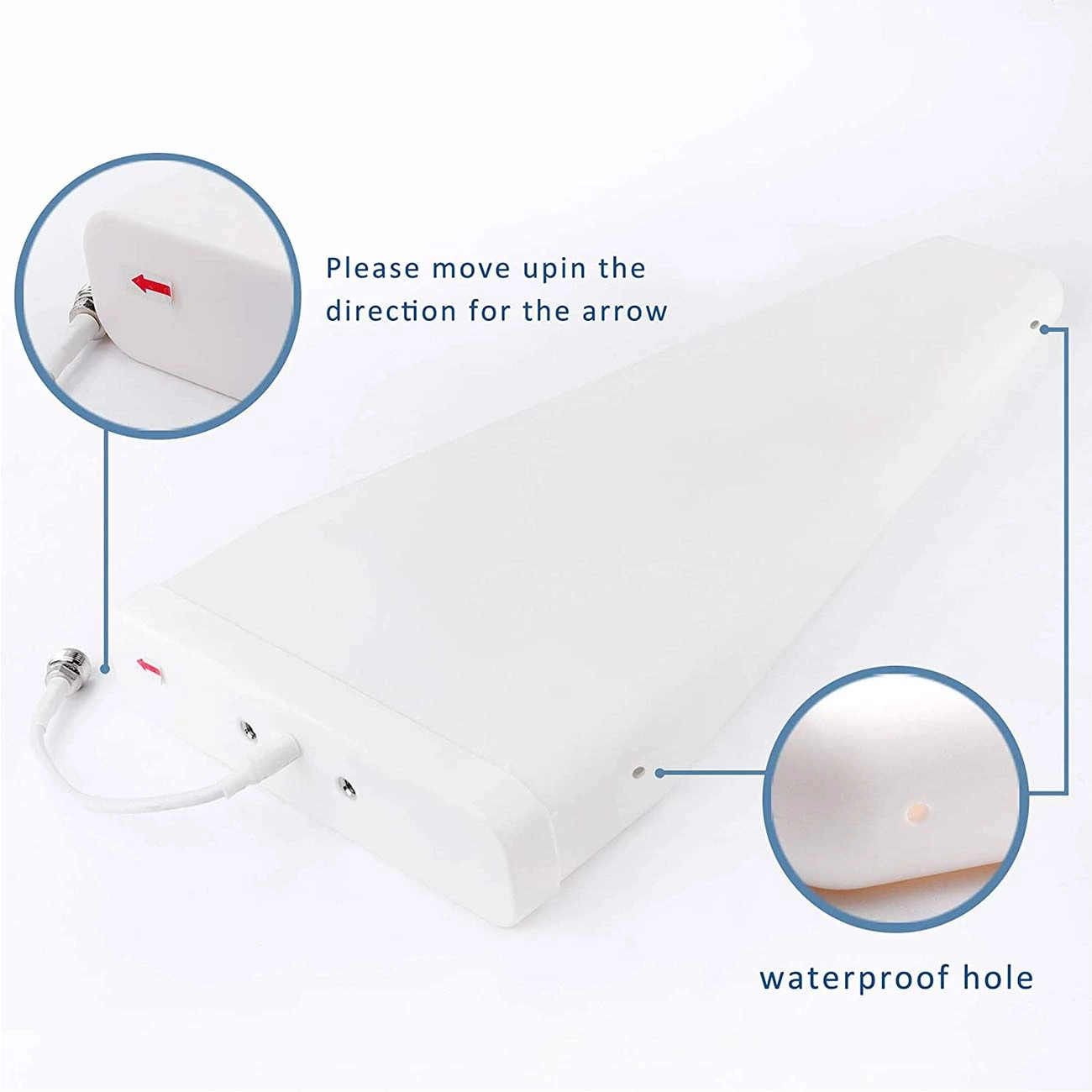 Signal Booster Antenna Gsm 698-2700MHz 12dBi 2g 3g 4g Lte Lpda Log Periodic Wideband Directional Outdoor Phone