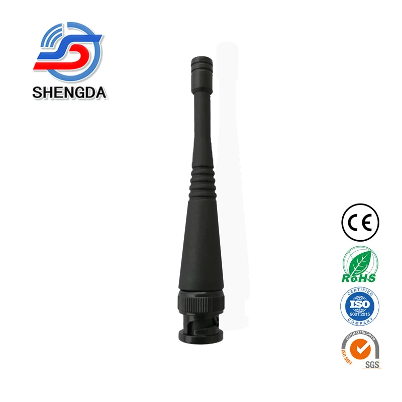2.5dbi 433mhz 868MHz 915MHz Rubber Mobile Antenna Ham Radio Antenna with SAM-Male or Female/BNC/TNC