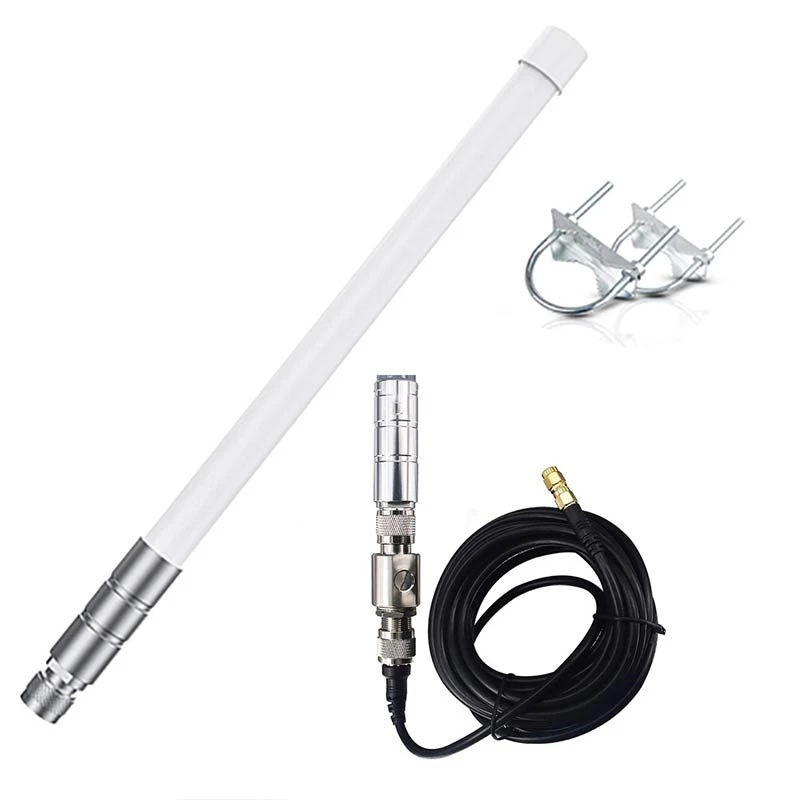Base Station Antenna VHF/UHF/WIFI/4G High Gain 8dbi 60cm Cellular Antenna with N-Type Female Connector