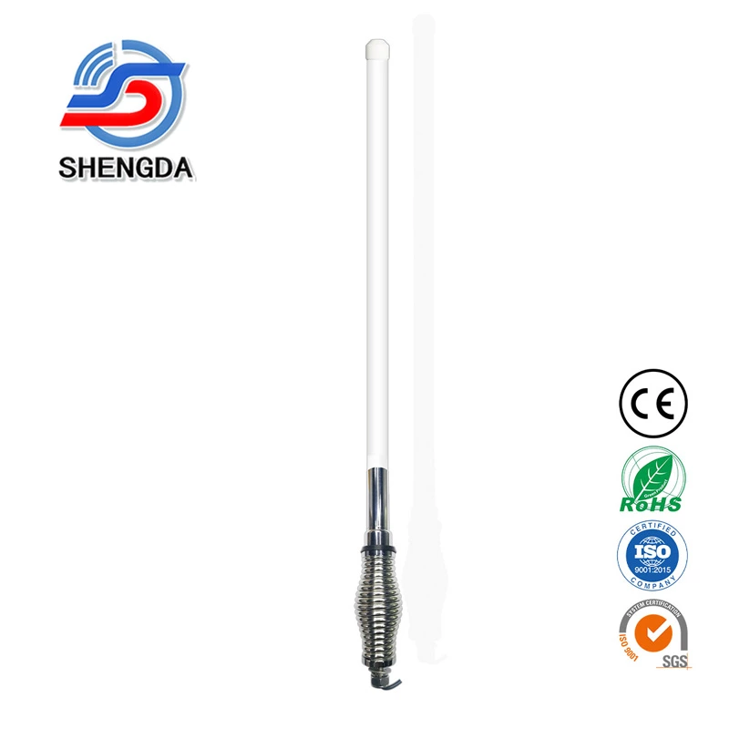698-2700MHz 4G Heavy Duty Antenna for Off-Road Mobile Car Radio with 50 Ohm Impedance Spring Fiberglass Whip