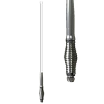 High Gain 6.5dBi Outdoor Mobile Antenna 477MHz with Heavy Duty Spring Vertical Polarization 50 Ohm Impedance for Indoor Use