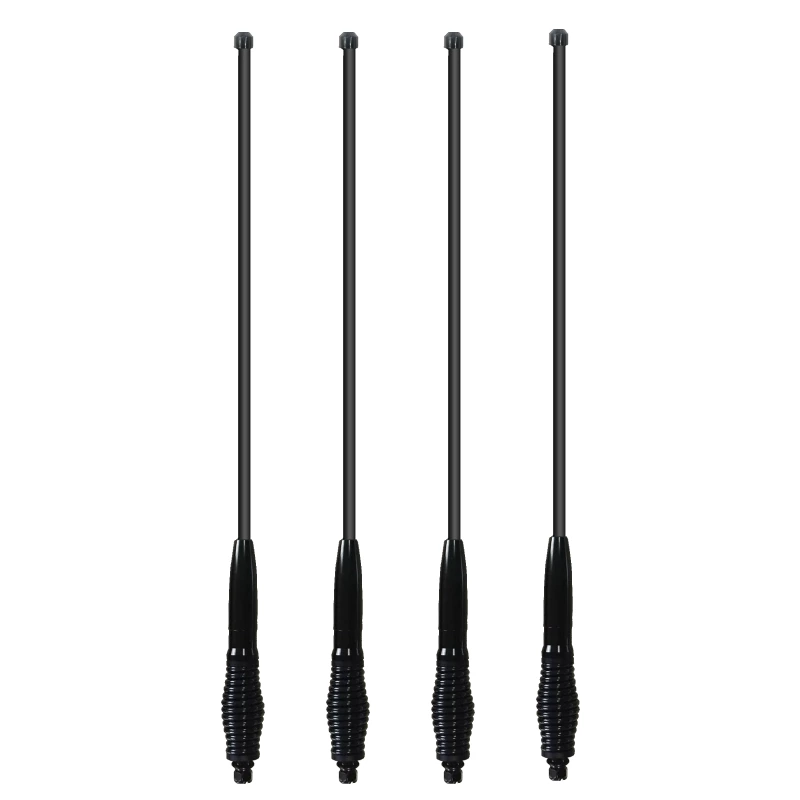 4x4 Off Road AntennaVHF UHF V/U Dual Band 4G CB 27MHz 477MHz Cable PL259 FME-Female SMAs-Male SUV Fiberglass Whip Mobile
