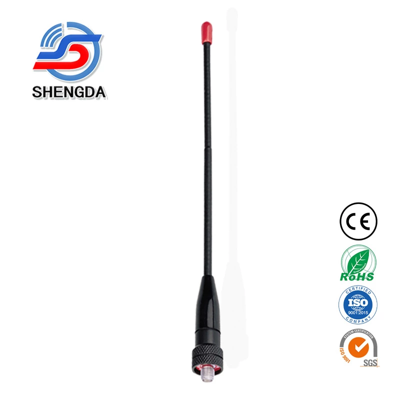 136-174MHz VHF Portable Ham Amateur Radio Antenna Flexible Mobile Car Antenna SMAS Made ABS Rubber KenwoodS Mobiles