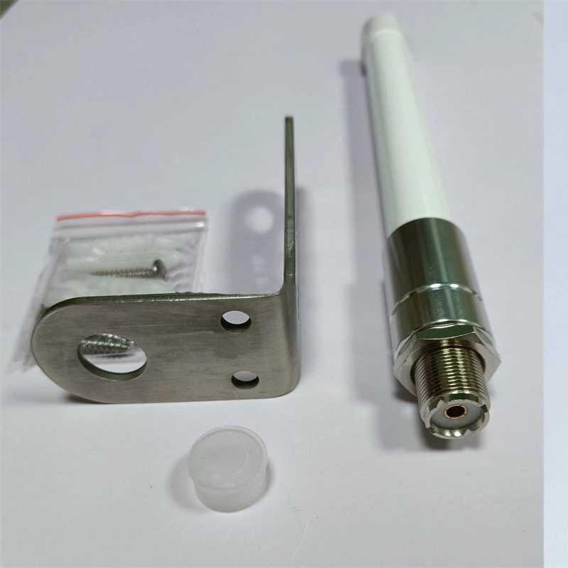 Omni Fiberglass Marine Boat Fishing Antenna With L Bracket 22cm 9 Inch 156-163 Mhz Vhf So239 Connector Short Portable