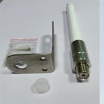 Omni Fiberglass Marine Boat Fishing Antenna With L Bracket 22cm 9 Inch 156-163 Mhz Vhf So239 Connector Short Portable