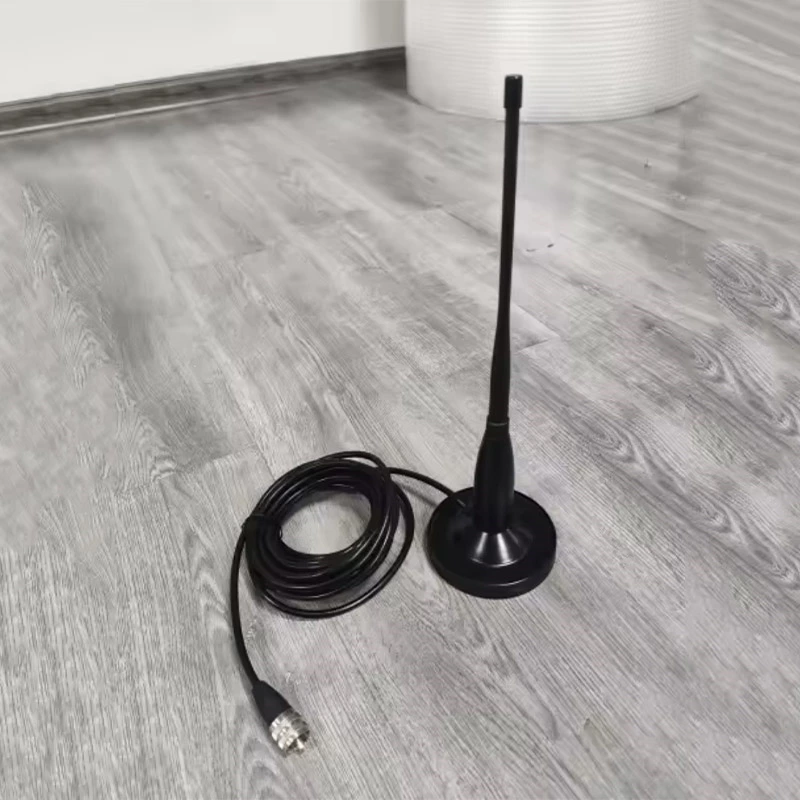 450-520MHz car radio antenna 3dBi Rubber Whip UHF Car Antenna with PL259 connector