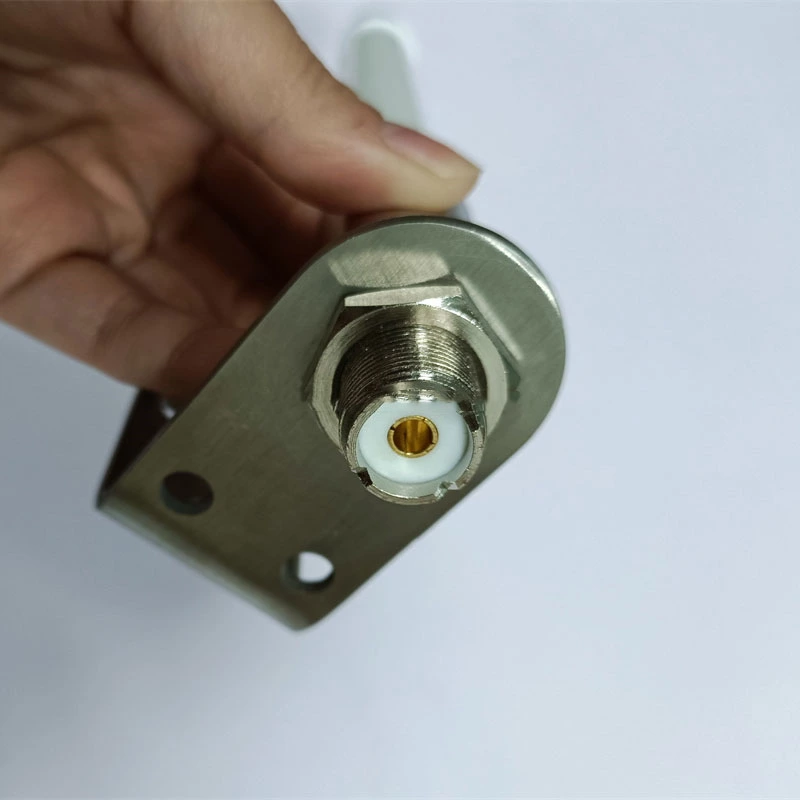 Omni Fiberglass Marine Boat Fishing Antenna With L Bracket 22cm 9 Inch 156-163 Mhz Vhf So239 Connector Short Portable