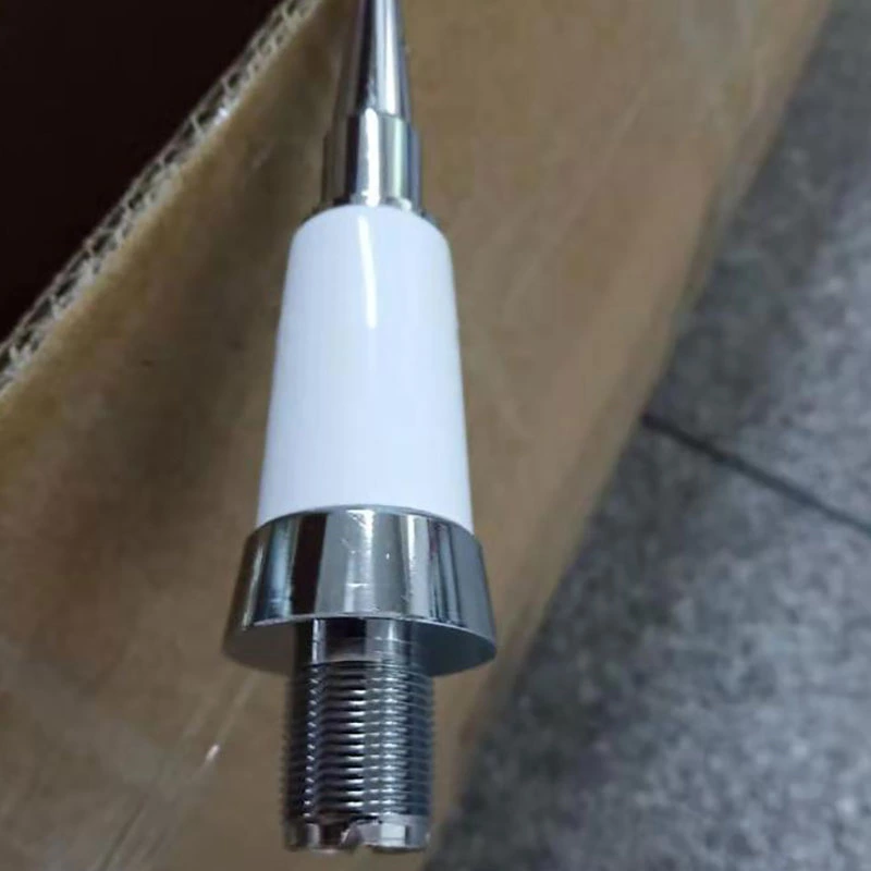 Whip Boat Communication Antenna With L Bracket Cb Omni Marine Radio Antenna 24.5-29.5mhz Stainless Steel