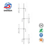 Dipole Base Antenna VHF a Set 4 Dipole 136-174MHz High Gain 10dBi  with 1PC 4 Ways Power Splitter