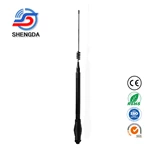 GSM 900/1800MHz Heavy Spring Antenna 5.5dBi Ceramic Vertical Outdoor Adventure Ham Radio Signal Booster for Off-Road Starlink