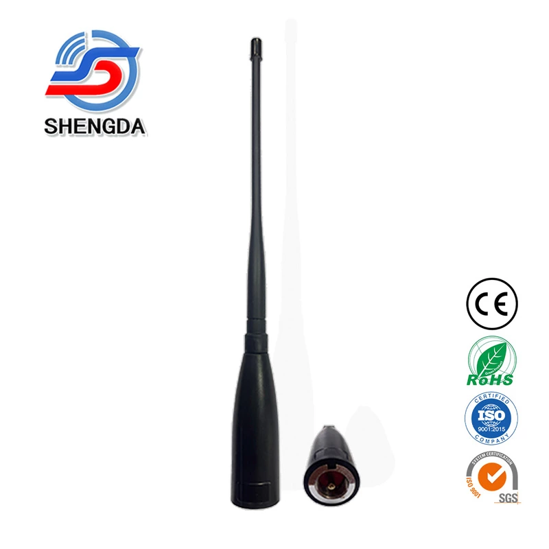 450-520MHz car radio antenna 3dBi Rubber Whip UHF Car Antenna with PL259 connector