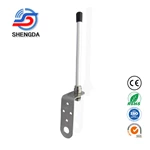 Omni Fiberglass Marine Boat Fishing Antenna With L Bracket 22cm 9 Inch 156-163 Mhz Vhf So239 Connector Short Portable