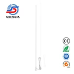 Marine Antenna With Nylon Marine Base Mount 2.4m Marine Antenna Vhf 156-163mhz 6.5db Gain