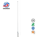 Boat Base Antenna With Bracket 156-163 Mhz Vhf 2.4meter Fiberglass Marine Use Fishing