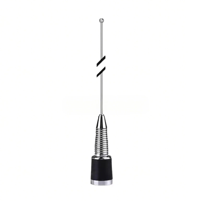 N4 136-174MHz NMO VHF Antenna 631 Stainless Steel Whip Mobile Car Antenna With Strong 150mm Magnet Mount