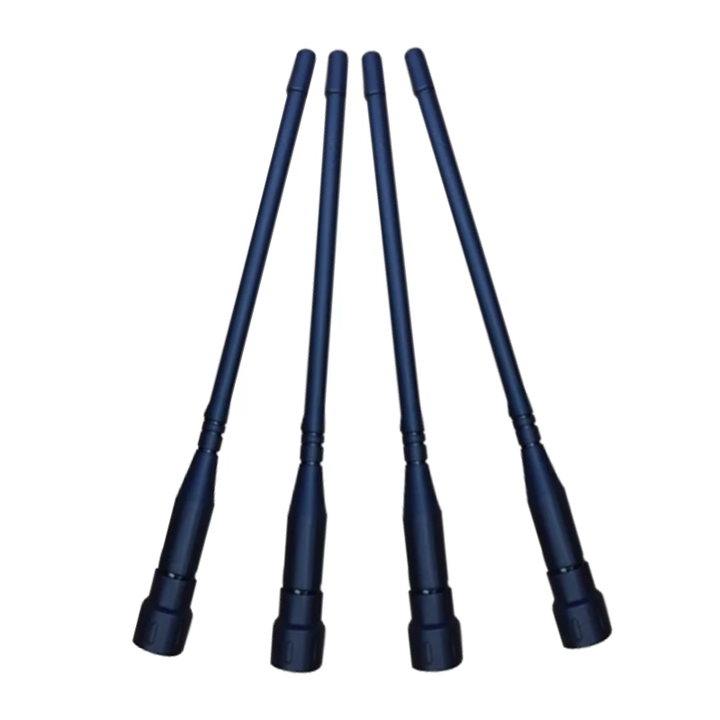 VHF/UHF/868MHz Handheld Radio 3.5dBi Rubber Whip Antenna Walkie Talkie Two-Way Radio Antenna for Starlink Communication