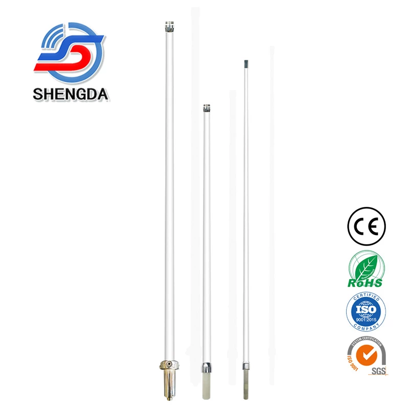 Dual Band Base Station Antenna 144/430MHz 8.4/11.7dBi Omni Directional