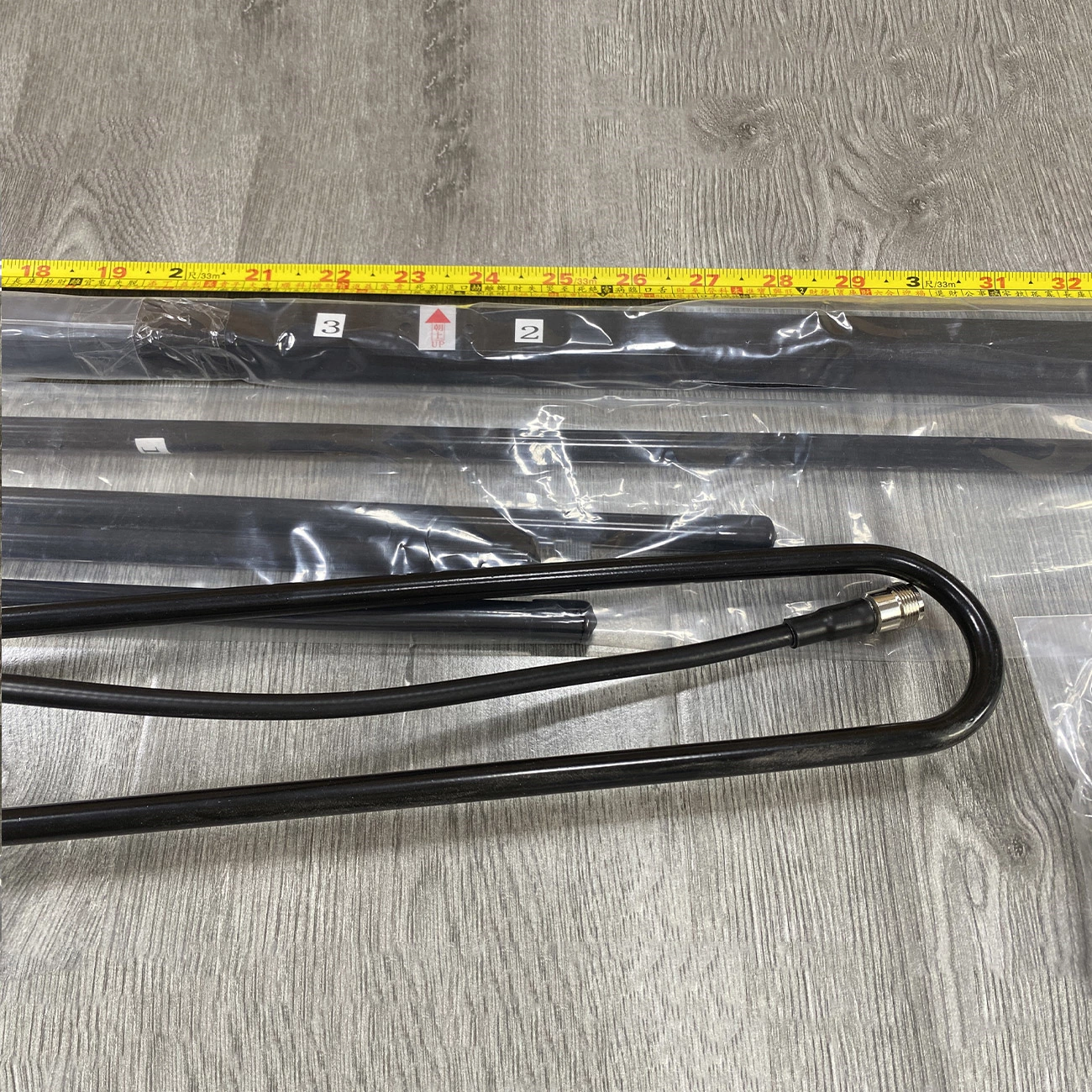 136-174mhz 9dbi Yagi Antenna Black Antenna for Communication
