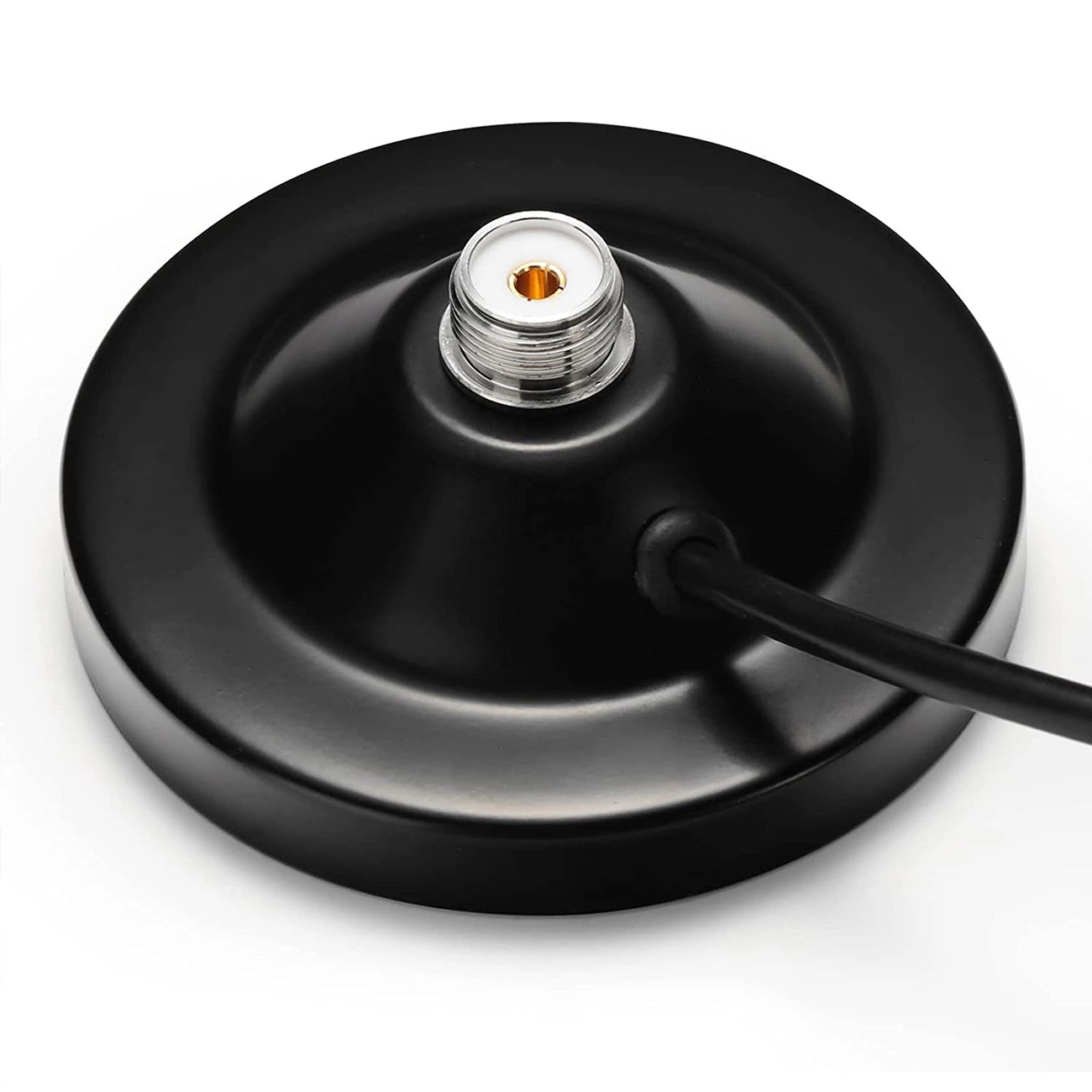 SD90 Diameter 90mm Magnet Mount SO239 UHF Female Base with 4m 13.1ft RG58 Cable for Car Radio Antenna