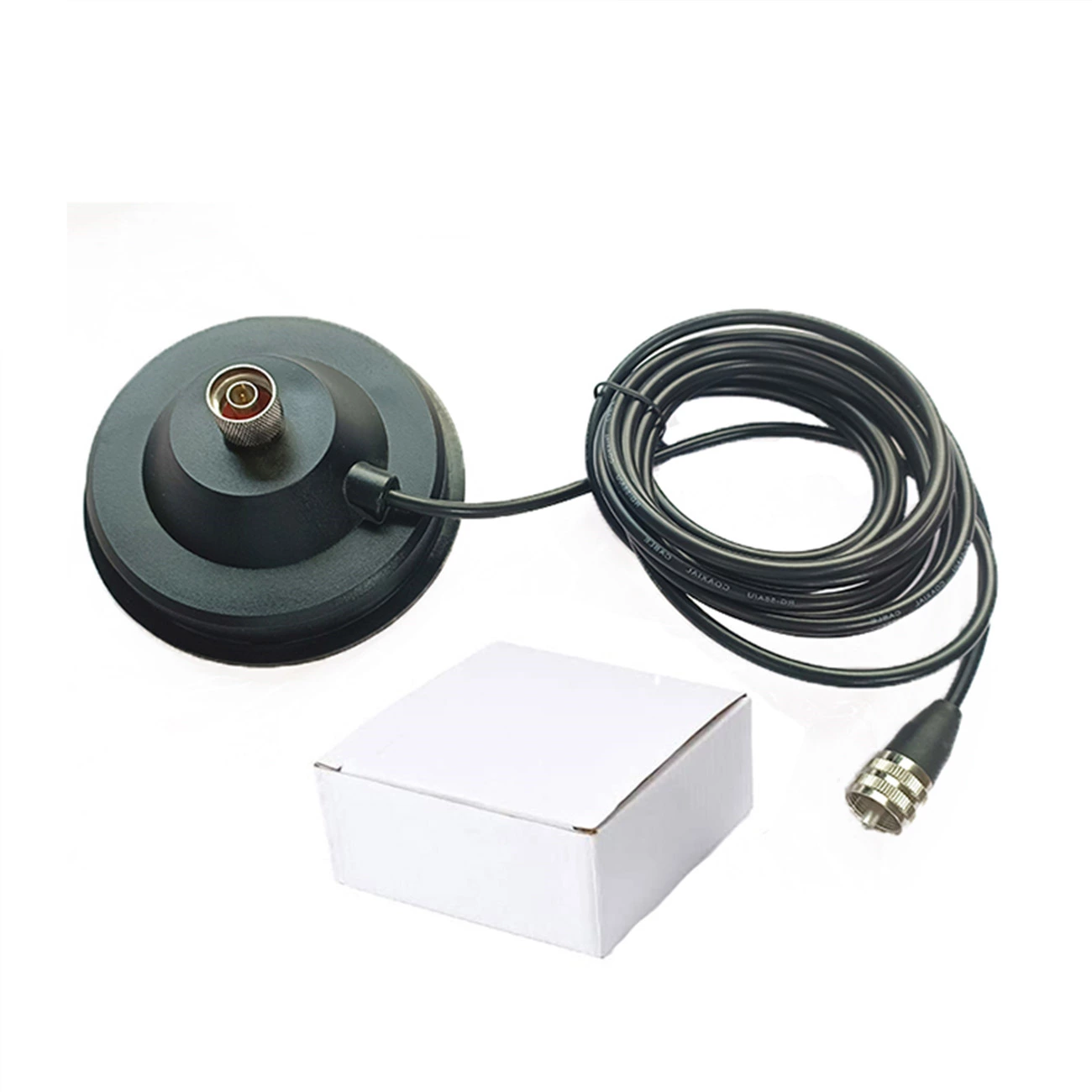 110mm Magnetic Base Mount Combination Antenna with N Male Connector and 4m RG58 Cable
