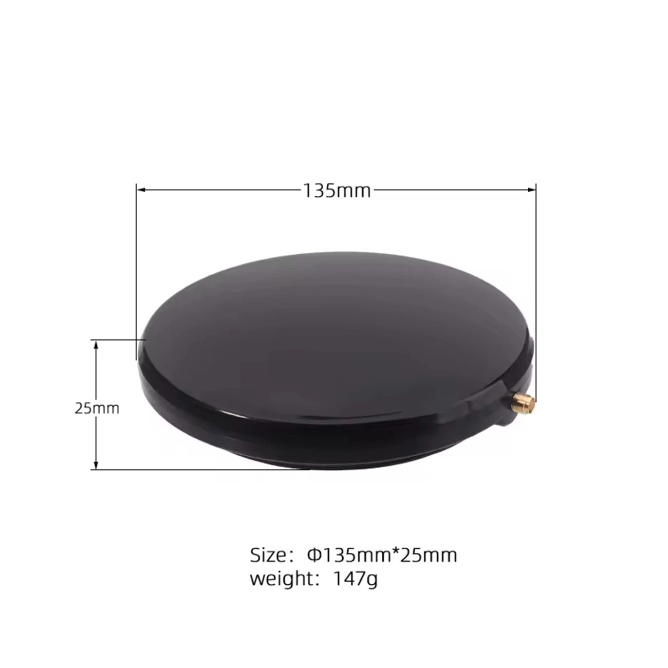 SDGPS-012 Circular Full-Frequency GPS BDS Measurement Antenna Applicable Driving School Agriculture High-Precision Positioning