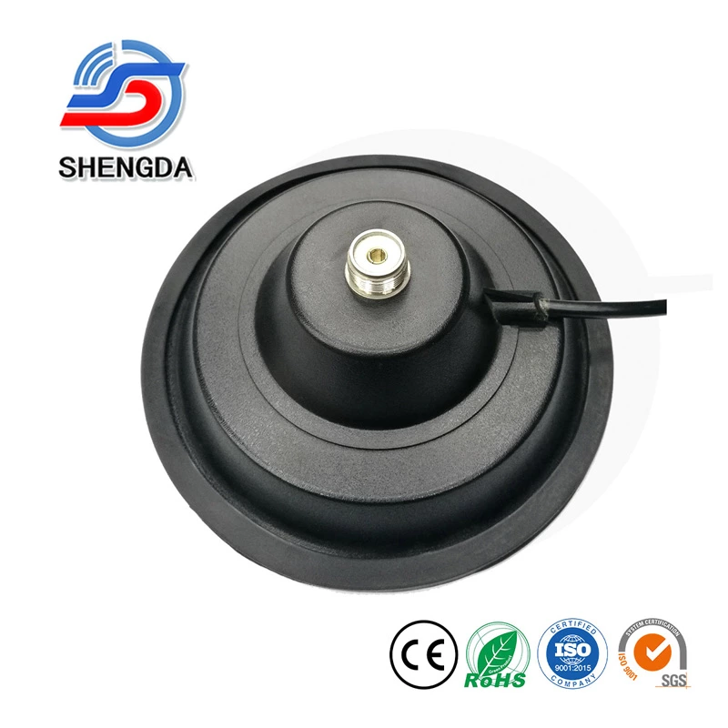 Mobile Antenna Accessory Magnetic Base Diameter 150mm SO239 Car Antenna Accessory Magnet Mount
