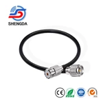 Sma- Male RG174 Connector Cable Assembly Waterproof RF Coaxial N Male Crimp Sma- Male Crimp Connectors Cable Assembly