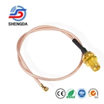 RG178 Cable with UHF Type Male Female Connector Cable for Mobile Car Radio Antenna Communication Antenna