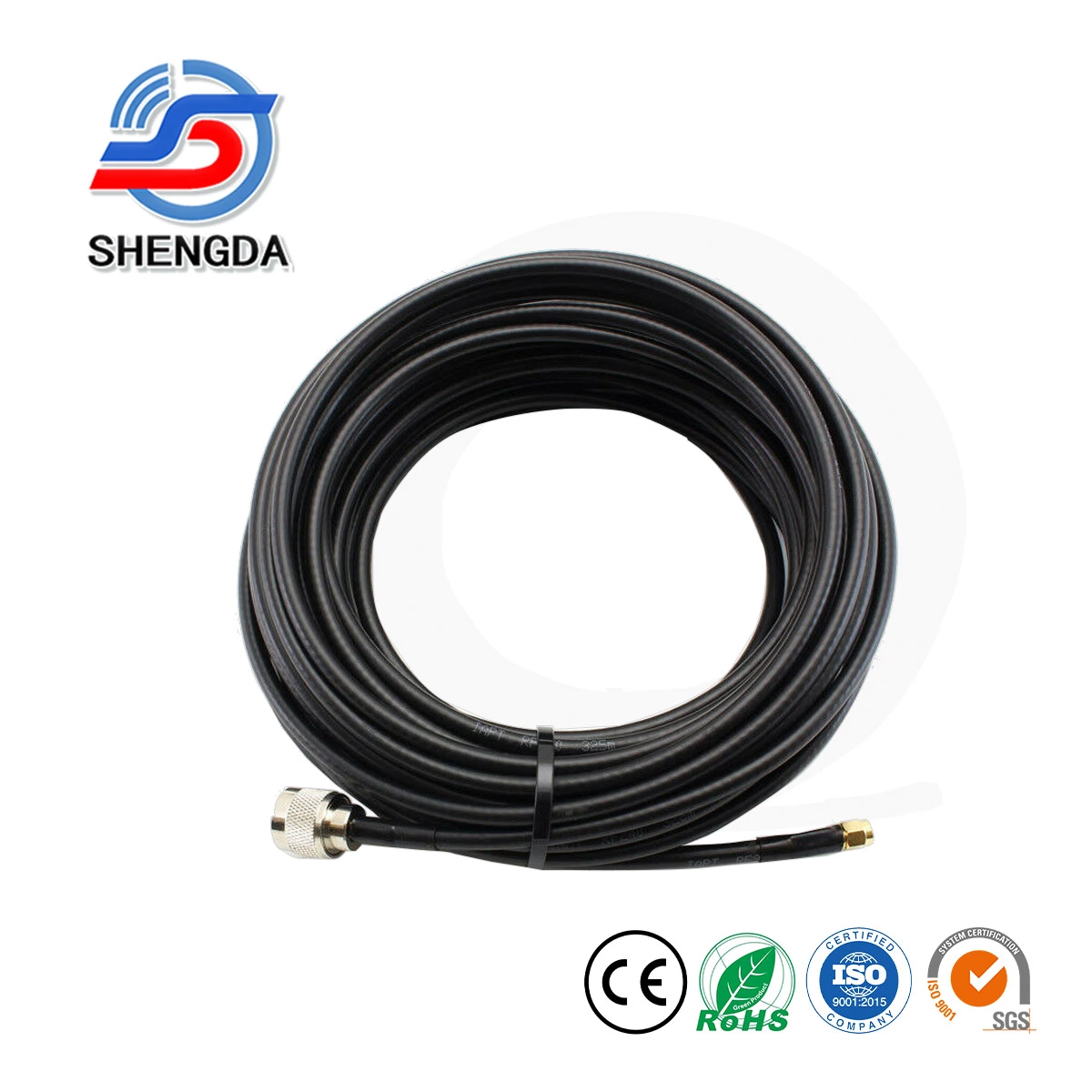 LMR200 Rp Sma Cable Male Plug To Rp Sma Female Jack Bulkhead Rf Connector Coaxial Braid Antenna Extension Cables