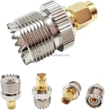 Brass F Plug Male Connector Rg6 Coaxial Connector Crimp Type Crimping 50 Ohm For Rg58 Cable Communication Antenna