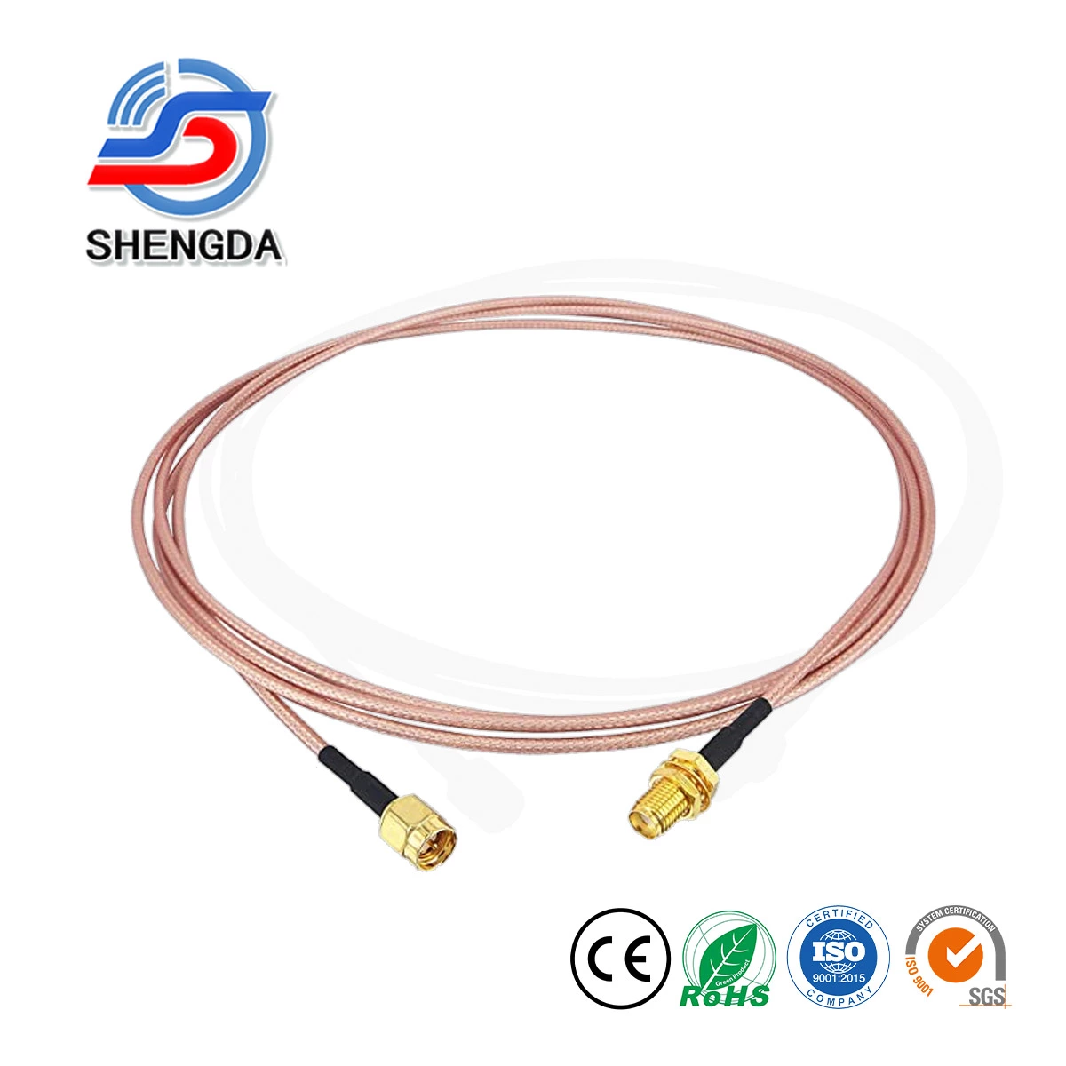 IP68 Coaxial Cable Extension 6 8 10inch SMA Male to SMA Female RF Connector Cable for RG316 Pigtail SMA Cable