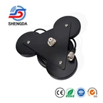 CB Antenna with Magnetic Mount 5m RG58 Cable SO239 Plug Rubber Base Mobile Antenna with All Essential Components Included