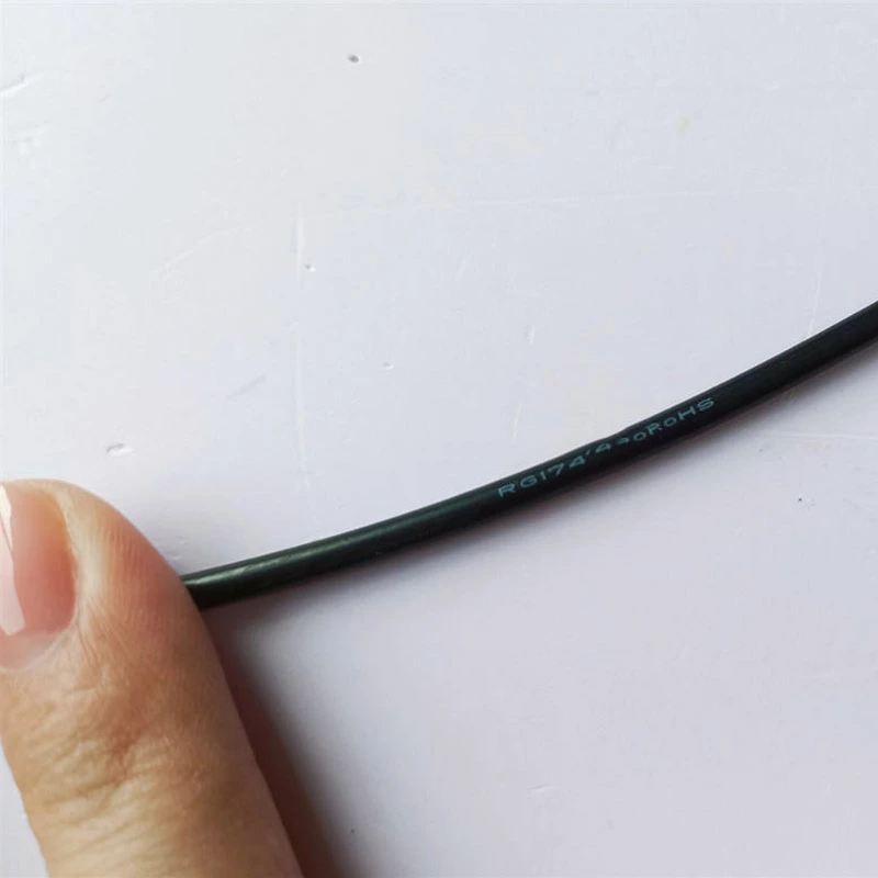 Sma- Male RG174 Connector Cable Assembly Waterproof RF Coaxial N Male Crimp Sma- Male Crimp Connectors Cable Assembly