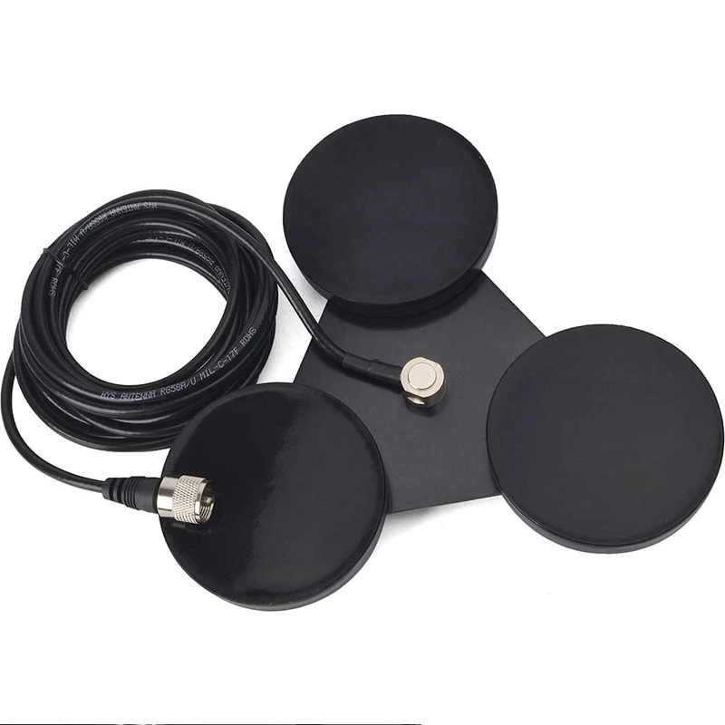 CB Antenna with Magnetic Mount 5m RG58 Cable SO239 Plug Rubber Base Mobile Antenna with All Essential Components Included