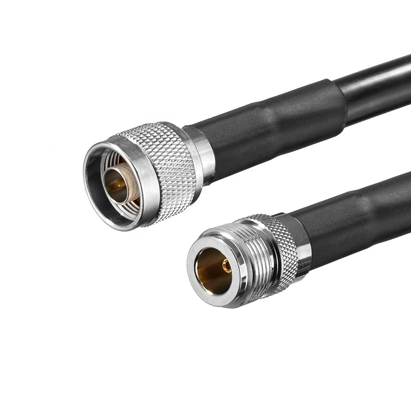 LMR400 Coaxial Cable N Male to N Male Connector RF Coax Pigtail Antenna Cable LMR400 Ham Radio 50cm 1m 2M 3m 5m 10m 15M 20M