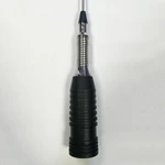 26-28MHz UHF/PL259 Combination Mobile Antenna Steel Whip Antenna for CB Communication 27MHz Frequency Range Omni Radiation