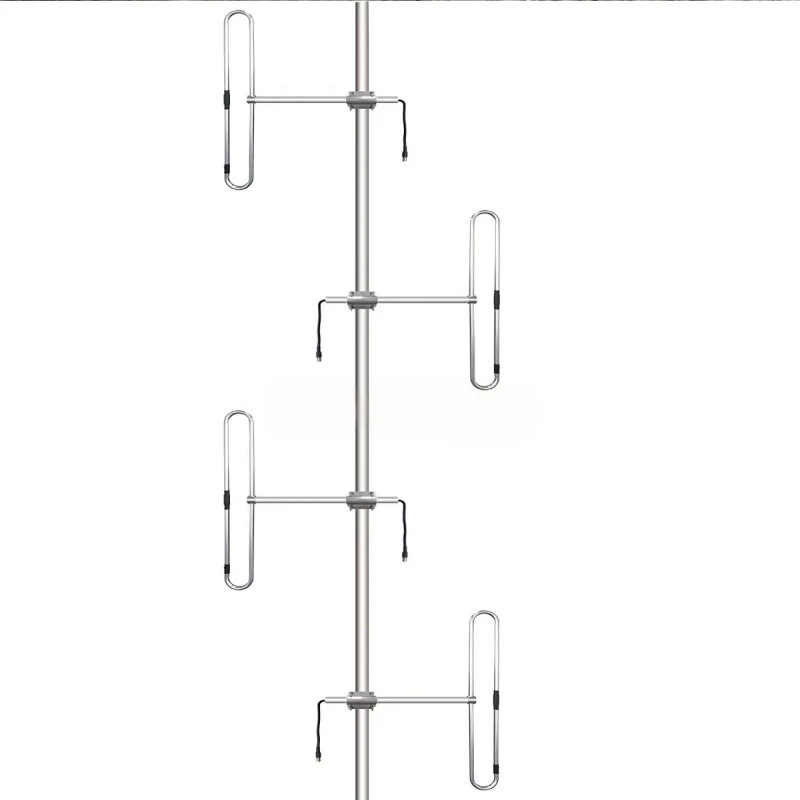 FM 66-88MHz or 88-108MHz Outdoor Aluminium Alloy Broadcast Base Station Yagi Dipole Antenna