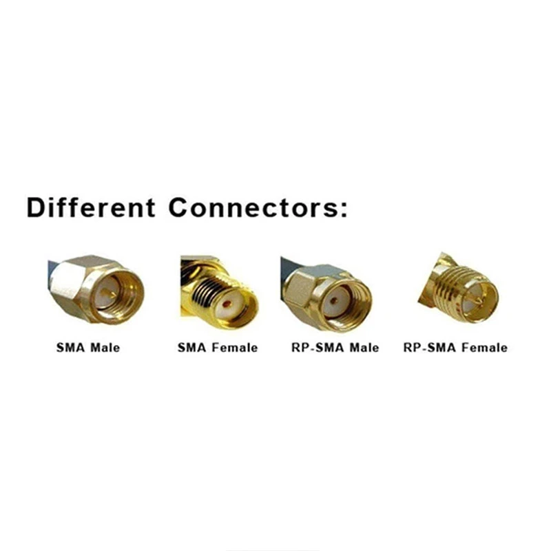 LMR200 Rp Sma Cable Male Plug To Rp Sma Female Jack Bulkhead Rf Connector Coaxial Braid Antenna Extension Cables