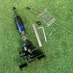 ALAN9 1.5m Stainless Steel Whip CB Radio Antenna Car 27MHz 27.2MHz Ham Radio Antenna With 4m RG58 Cable