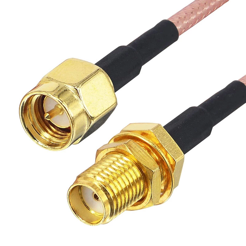 IP68 Coaxial Cable Extension 6 8 10inch SMA Male to SMA Female RF Connector Cable for RG316 Pigtail SMA Cable
