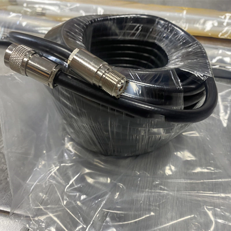 Cable Connection RG8 Coax Low Loss Antenna Cable for Ham Radio WLAN CB Radio and WiFi Antenna Feeder
