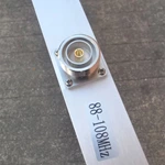 2 Dipole Yagi Antenna 1kw 88-108MHz Broadcast Tv Fm Antenna Din7/16 Female 2way Power Splitter 2pcs 1/2'' 3.5m Feeder Cable