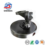 Adjust Diameter 90mm clip bracket mount Mobile car antenna Magnetic Base with With RG58 Coaxial Cable