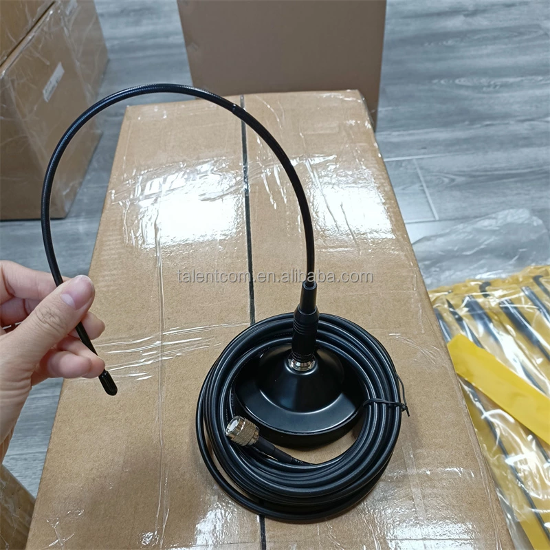 Magnet Mount DIA 90mm 2.4G WIFI Antenna Magnet Base with SMA-Plug Connector RG58 Cable