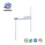 2 Dipole Yagi Antenna 1kw 88-108MHz Broadcast Tv Fm Antenna Din7/16 Female 2way Power Splitter 2pcs 1/2'' 3.5m Feeder Cable