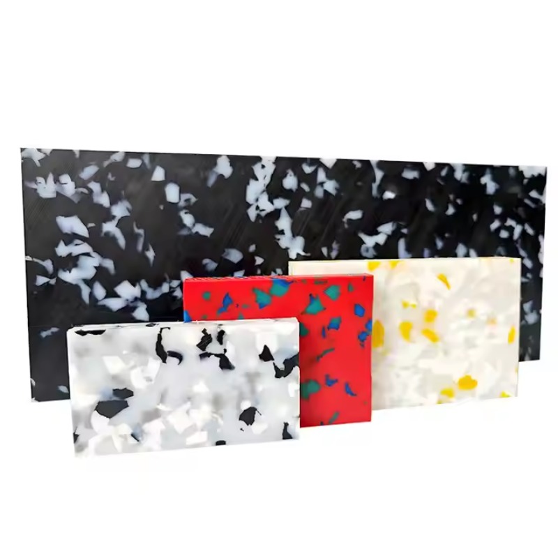 marble-like 100% recyclable HDPE Uhmwpe Material